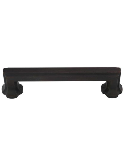 Empire Cabinet Pull - 4 inch Center-to-Center in Ancient Bronze.